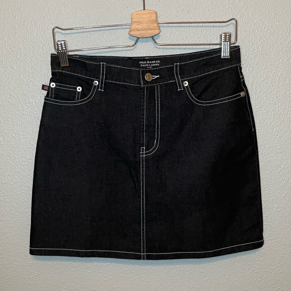 Polo Jeans Ralph Lauren denim mini skirt